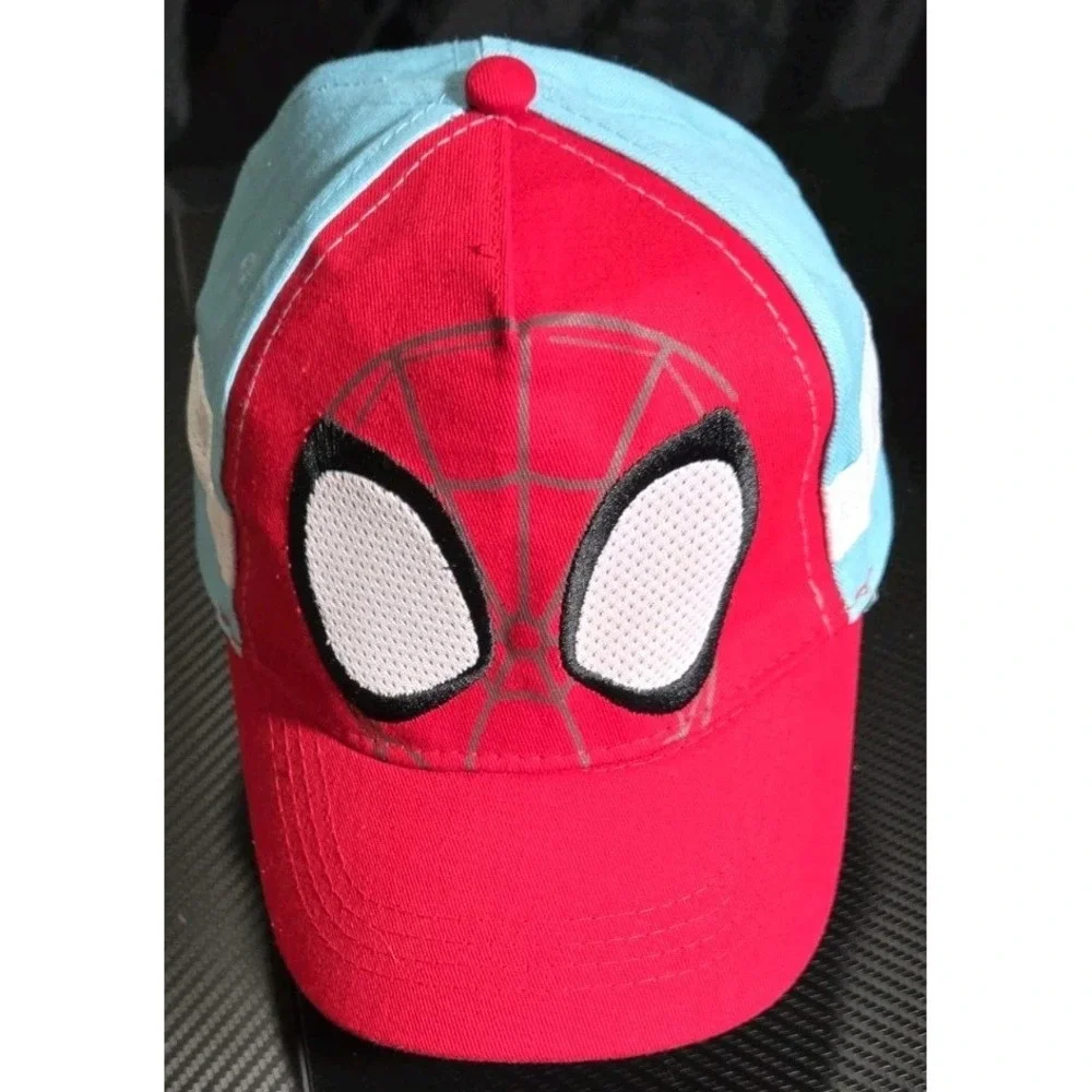 Marvel Spider Man Spidey Kids Baseball Cap Super Hero Comic Snap Back Hat OSFM‎